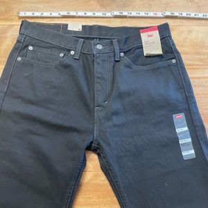 NWT levi 34x36 505 black